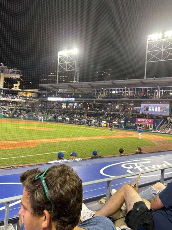 Dunkin' Park, section: 116, row: G, seat: 12