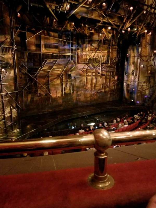 Broadway Theatre - 53rd Street, section: Front Mezzanine L, row: A, seat: 8