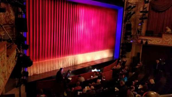 Longacre Theatre, section: Mezzanine L, row: A, seat: 18
