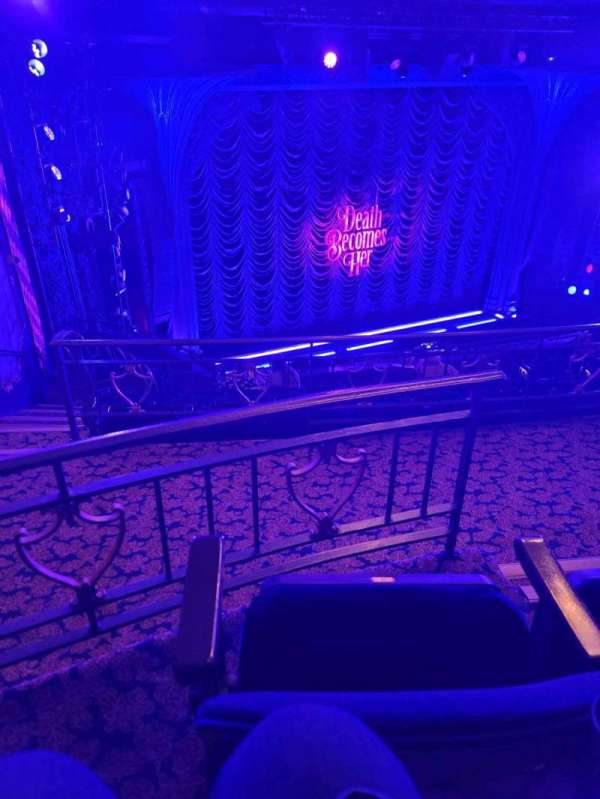 Lunt-Fontanne Theatre, section: Rear Mezzanine L, row: B, seat: 5