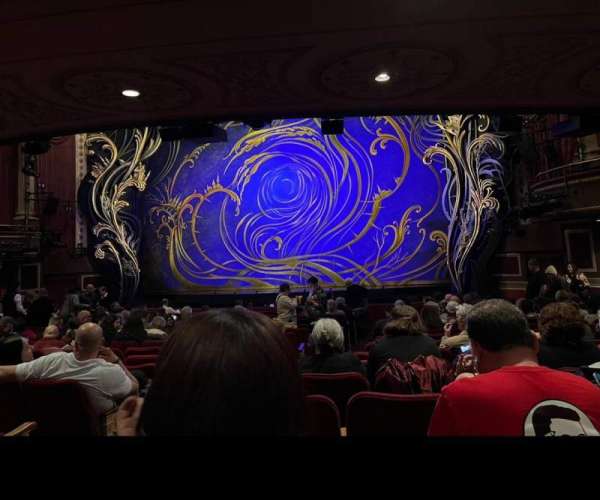 Imperial Theatre, section: Orchestra L, row: Q, seat: 6