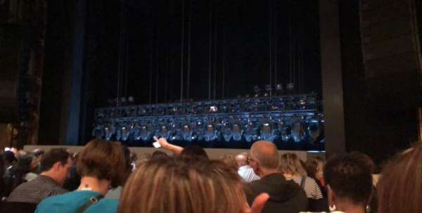 Lunt-Fontanne Theatre, section: Orchestra r, row: L, seat: 12