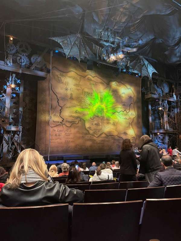 Gershwin Theatre, section: Orchestra L, row: J, seat: 11
