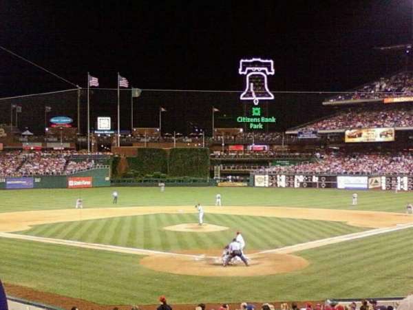 Citizens Bank Park, section: 113