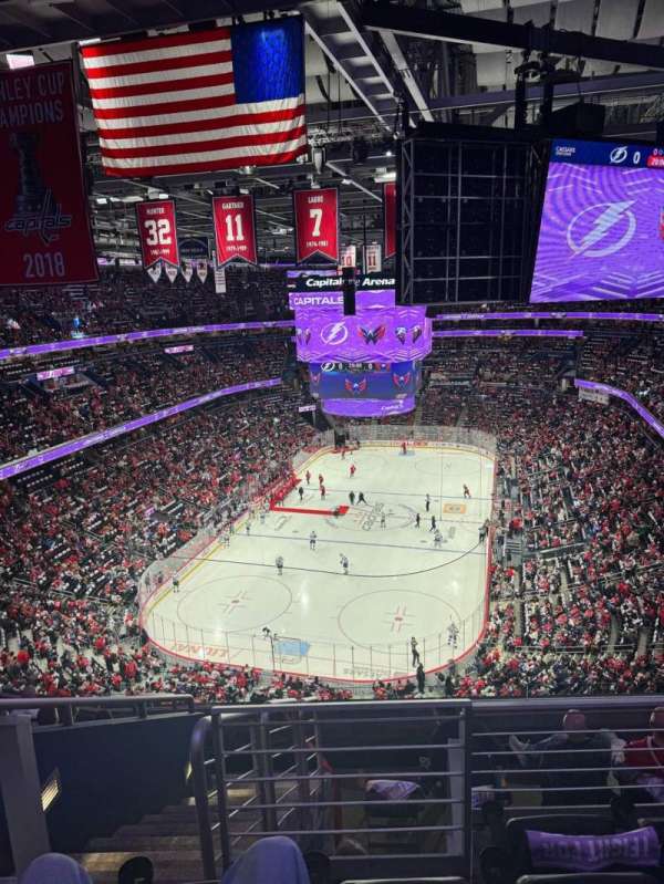 Capital One Arena, section: 410, row: J, seat: 5