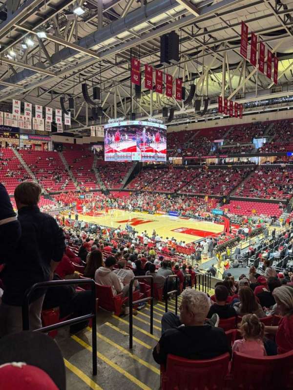 Xfinity Center, Maryland, section: 105, row: 16, seat: 33