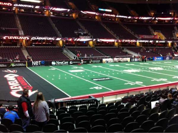 Rocket Arena, section: 106, row: 14, seat: 10