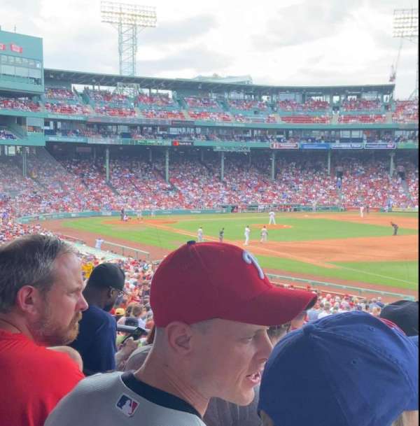 Fenway Park, section: Grandstand 10, row: 4, seat: 3