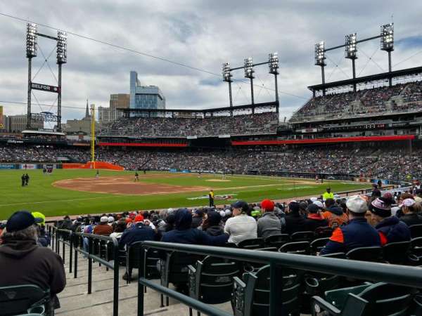 Comerica Park, section: 138, row: 25, seat: 2