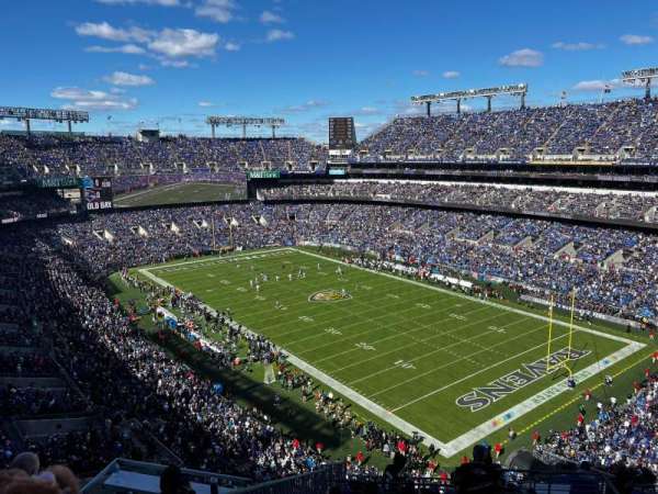 M&T Bank Stadium, section: 519, row: 15, seat: 10