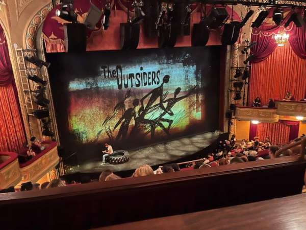 Bernard B. Jacobs Theatre, section: Mezzanine L, row: E, seat: 11