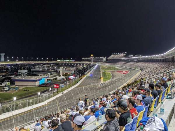 Charlotte Motor Speedway, section: 107, row: 20, seat: 25