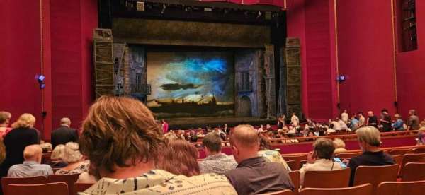 The Kennedy Center Opera House, row: X, seat: 126