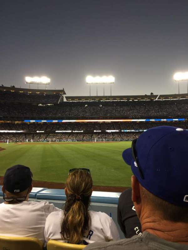 Dodger Stadium, section: 52fd, row: B, seat: 3