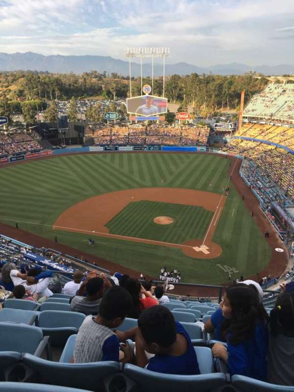 Dodger Stadium, section: 9TD, row: K, seat: 8