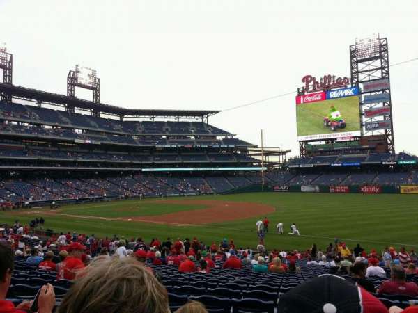 Citizens Bank Park, section: 112, row: 30, seat: 6