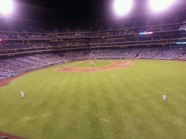 Citizens Bank Park, section: 201, row: 1, seat: 1