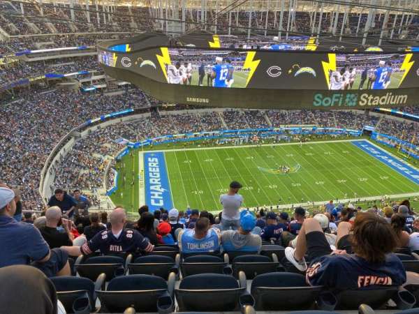 SoFi Stadium, section: 536, row: 20, seat: 15