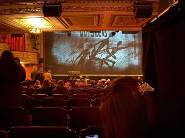 Bernard B. Jacobs Theatre, section: Orchestra C, row: R, seat: 111