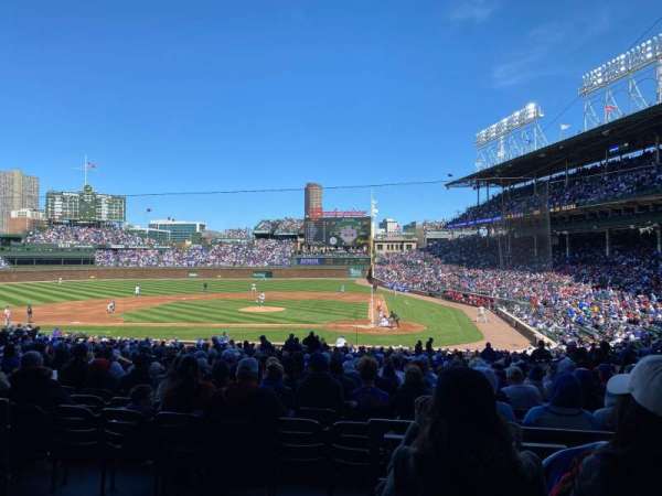 Wrigley Field, section: 214, row: 3, seat: 2