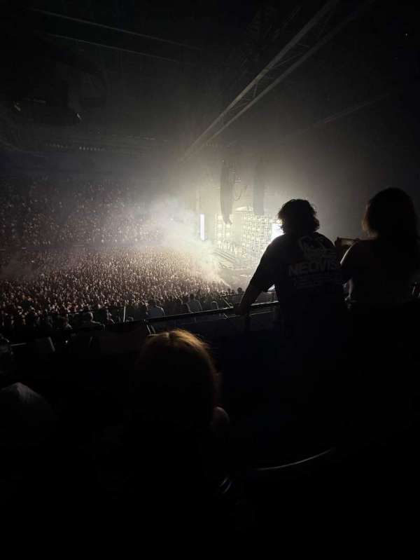 RAC Arena, section: 304, row: F, seat: 7