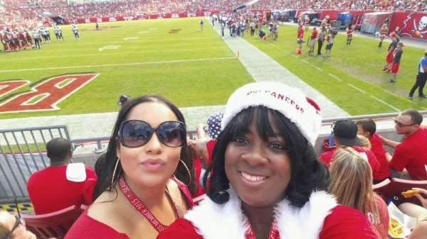 Raymond James Stadium, section: 150, row: C, seat: 3 & 4