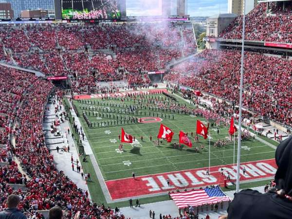 Ohio Stadium, section: 6C, row: 23, seat: 13