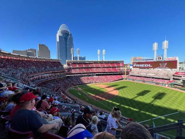 Great American Ball Park, section: 535, row: E, seat: 3