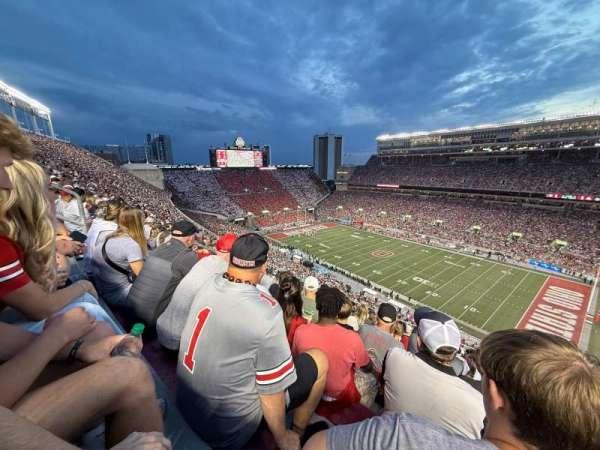 Ohio Stadium, section: 16C, row: 23, seat: 9