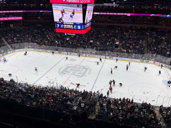 Nationwide Arena, section: 202, row: E, seat: 6