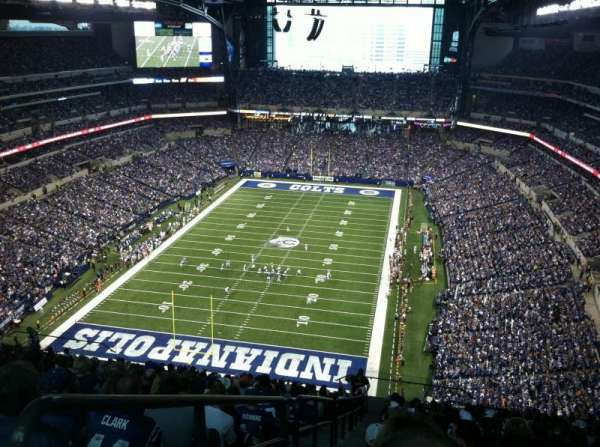 Lucas Oil Stadium, section: 624, row: 23, seat: 23