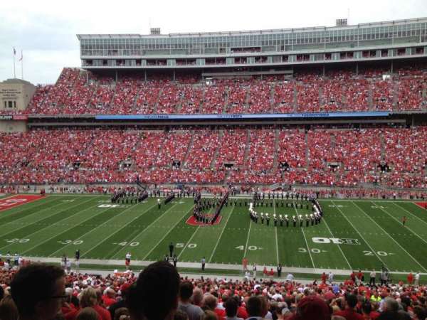Ohio Stadium, section: 18B-BX, row: 2, seat: 21