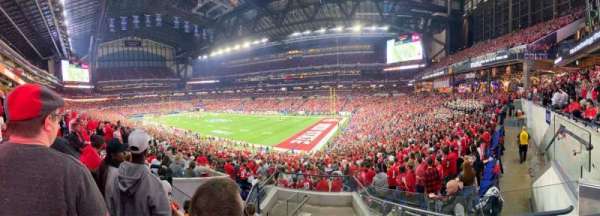Lucas Oil Stadium, section: 208, row: 7, seat: 3