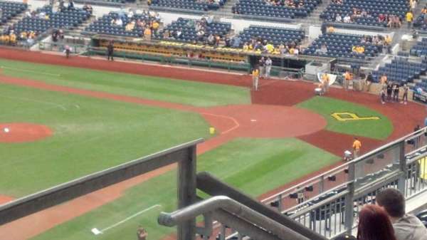 PNC Park, section: 330, row: K, seat: 6