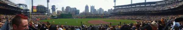 PNC Park, section: 125, row: h, seat: 12