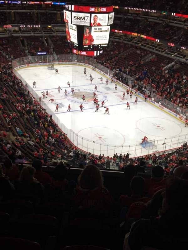 United Center, section: 312, row: 15, seat: 3