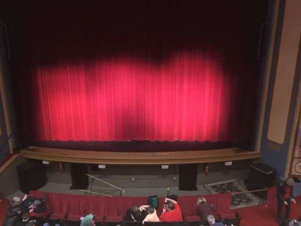 Peoples Bank Theatre, section: Mezzanine, row: AA, seat: 102