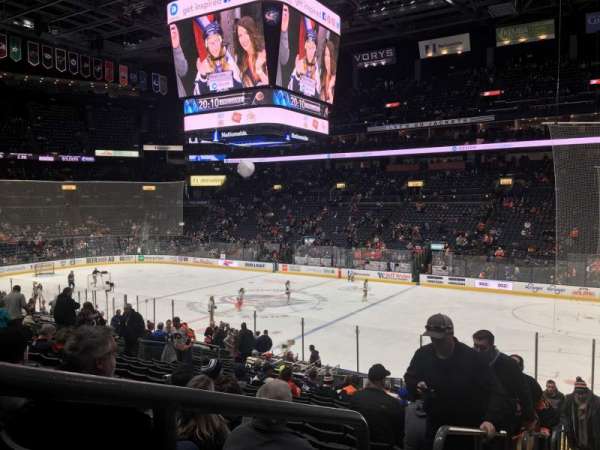 Nationwide Arena, section: 112, row: W, seat: 26