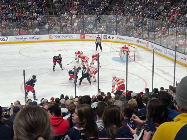 Nationwide Arena, section: 113, row: T, seat: 10