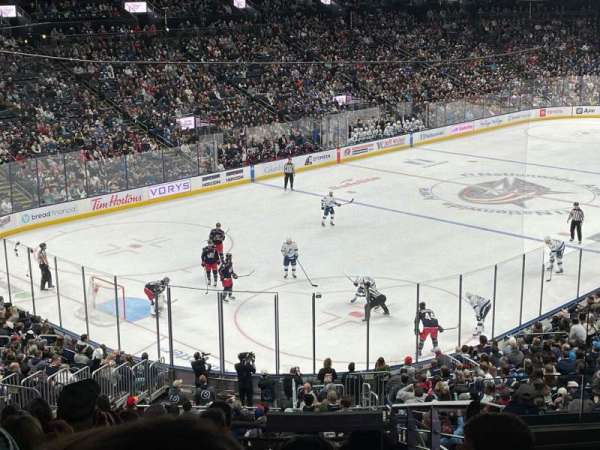 Nationwide Arena, section: 118, row: LL, seat: 3