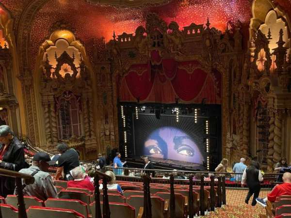 Ohio Theatre, Columbus, section: Mezzanine A, row: K, seat: 28