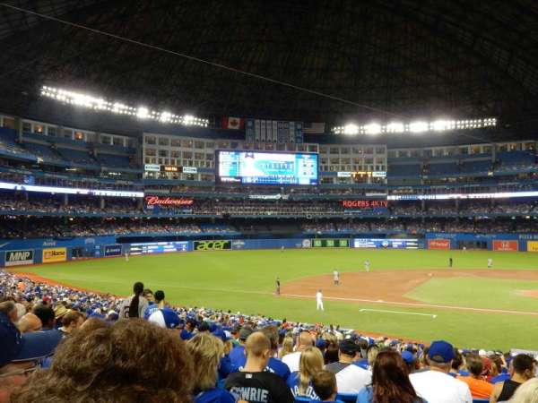 Rogers Centre, section: 126, row: 34, seat: 5