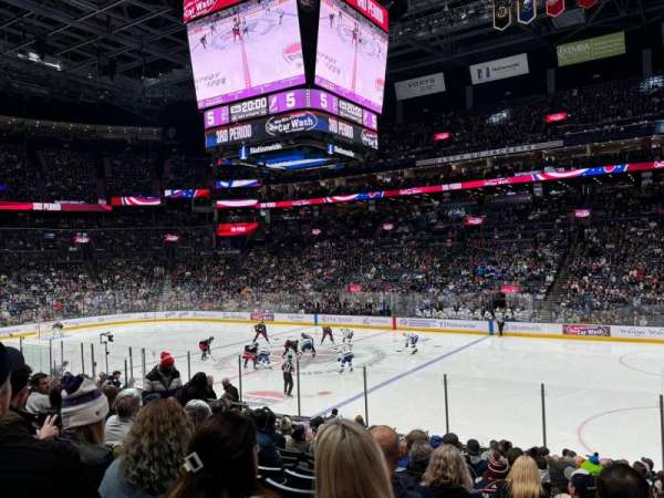 Nationwide Arena, section: 113, row: S, seat: 4