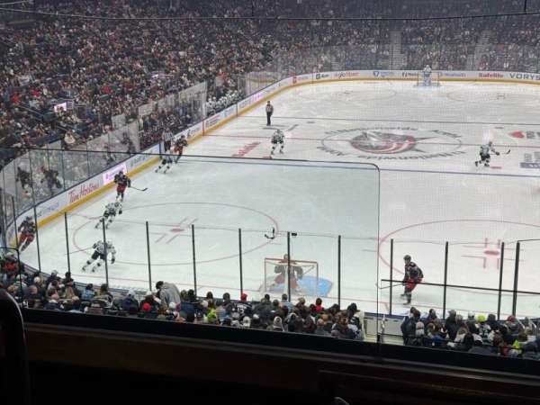 Nationwide Arena, section: 119, row: JJ, seat: 23