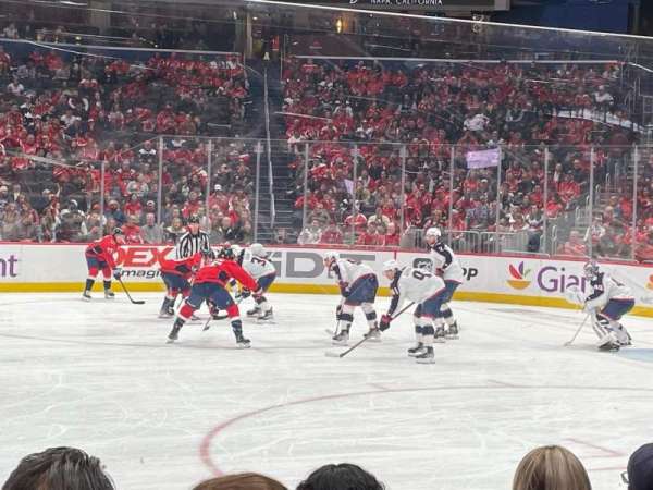 Capital One Arena, section: 101, row: E, seat: 10