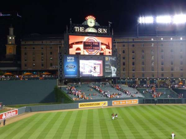 Oriole Park at Camden Yards, section: 260, row: 1, seat: 4