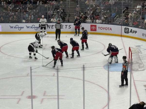 Nationwide Arena, section: 112, row: Y, seat: 24