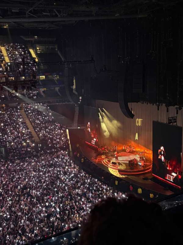 The O2, London, section: 420, row: B, seat: 928