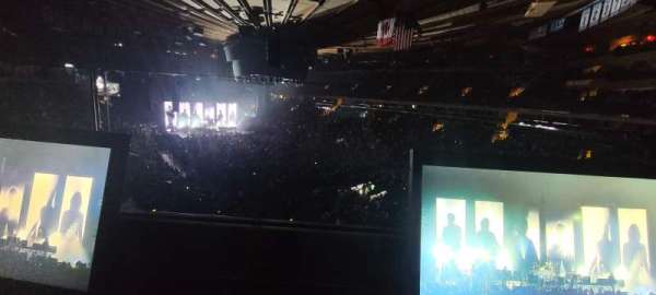 Madison Square Garden, section: 201, row: 1, seat: 13
