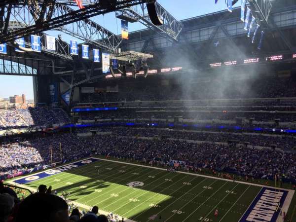 Lucas Oil Stadium, section: 635, row: 7, seat: 9